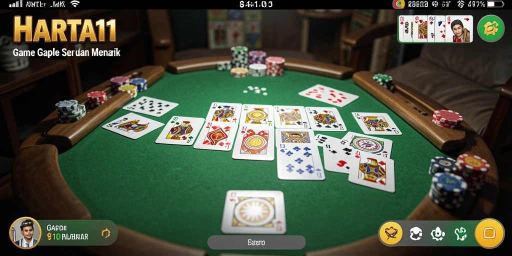 Tampilan menarik dari gameplay HARTA11 yang memukau dengan desain grafis modern.