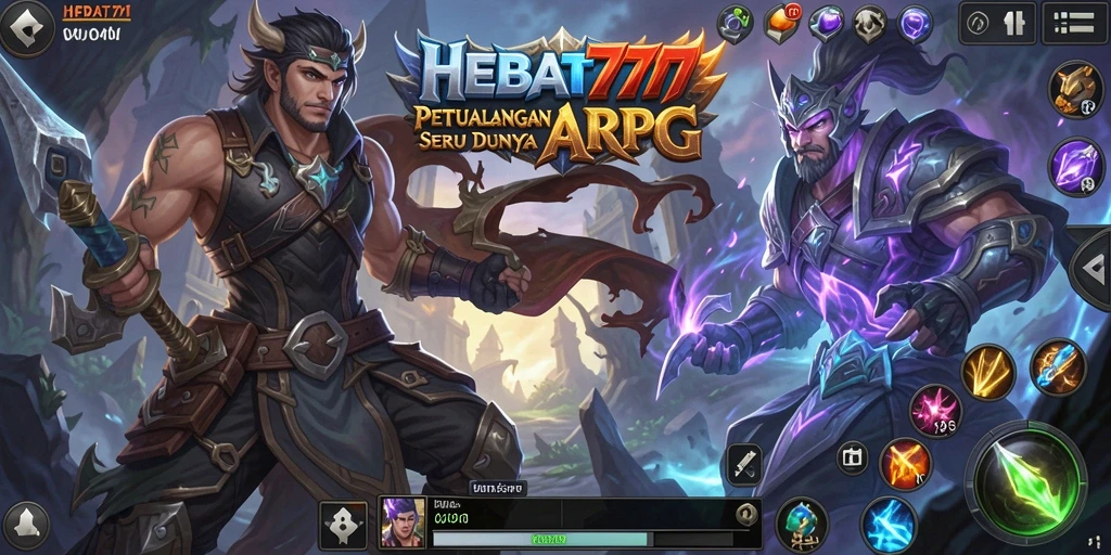Gameplay seru HEBAT777 dalam dunia ARPG yang mendebarkan.