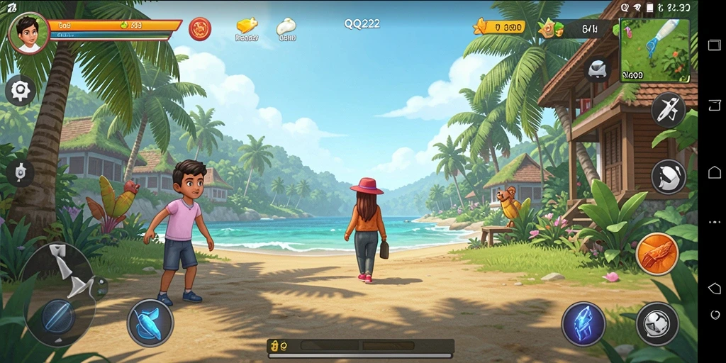Tampilan gameplay QQ222 yang menarik dan menghibur.