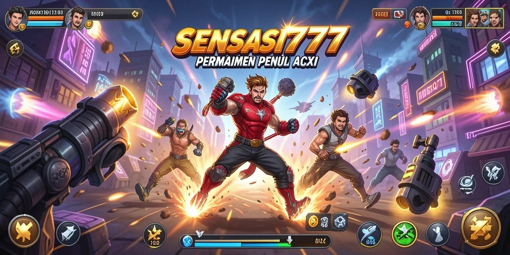 Screenshot gameplay SENSASI777 yang menampilkan keseruan permainan Arcade.